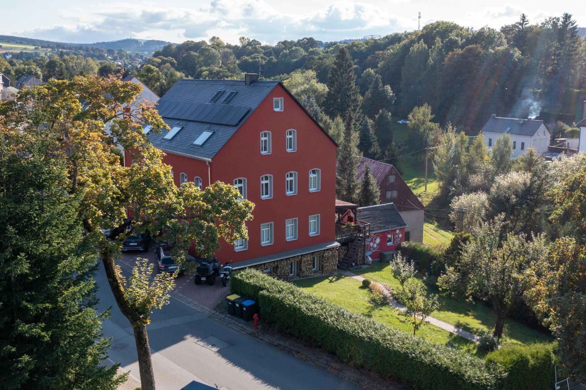 Gemuetliche Ferienwohnungen Im Erzgebrige Sehma Buitenkant foto